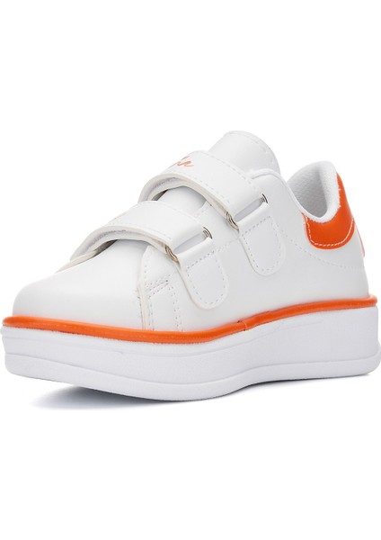 Günlük Erkek Kız Çocuk Sneaker Cırtlı Dikiş Detaylı Kalın Tabanlı Rahat Hafif Spor Ayakkabı 525PF fiyatları