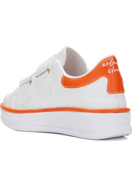 Günlük Erkek Kız Çocuk Sneaker Cırtlı Dikiş Detaylı Kalın Tabanlı Rahat Hafif Spor Ayakkabı 525PF modelleri