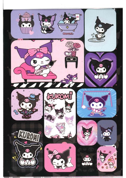 Hellokıty And Kuramı Sticker Defteri