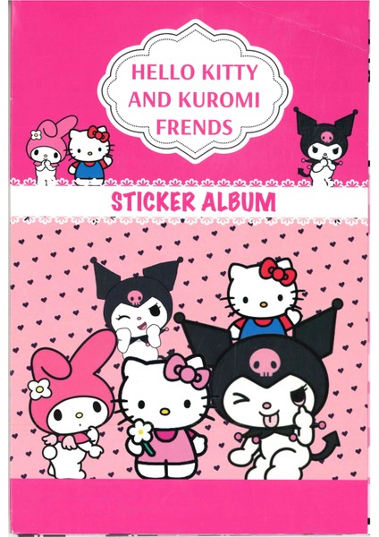 Hellokıty And Kuramı Sticker Defteri fiyatları