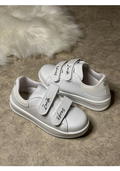Günlük Erkek Kız Çocuk Sneaker Cırtlı Dikiş Detaylı Kalın Tabanlı Rahat Hafif Spor Ayakkabı 525PF modelleri