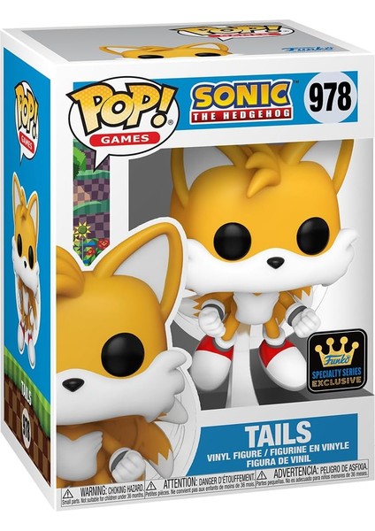 Pop Fıgure Sonıc The Hedgehog Taıls Flyıng Flocked Specıalty S
