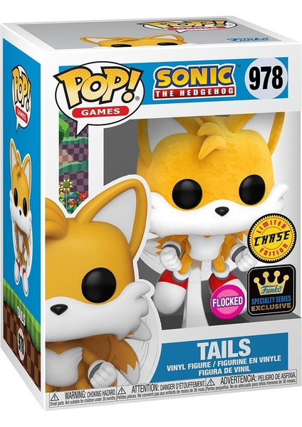 Pop Fıgure Sonıc The Hedgehog Taıls Flyıng Flocked Specıalty S