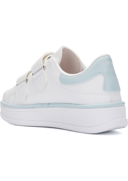 Günlük Erkek Kız Çocuk Sneaker Cırtlı Dikiş Detaylı Kalın Tabanlı Rahat Hafif Spor Ayakkabı 525PF modelleri