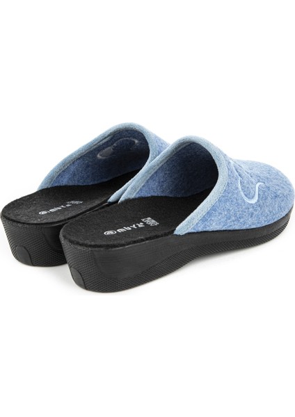 32922 Mochi Önü Kapali Kadın Ev Terliği Mavi fiyatları