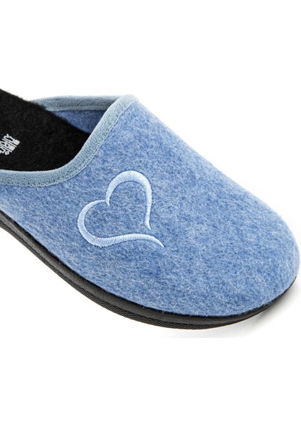 32922 Mochi Önü Kapali Kadın Ev Terliği Mavi fırsatları