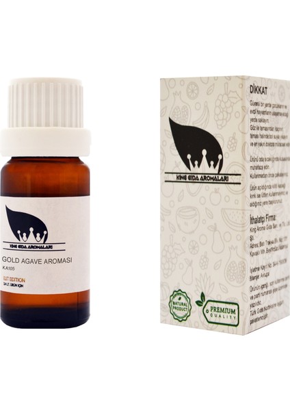 Gold Agave Aroması Tekila Kiti Karışımı Elit Edition KA105