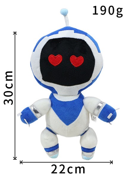 30CM Kurtarma Planı Robot Oyuncak Peluş Bebek (Yurt Dışından)