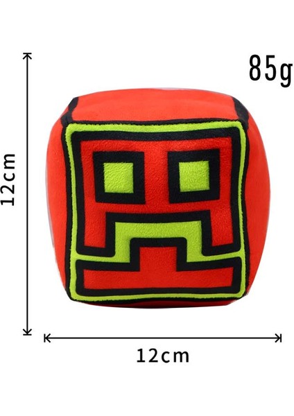 12CM Geometri Çizgi Oyuncak Peluş Bebek (Yurt Dışından)