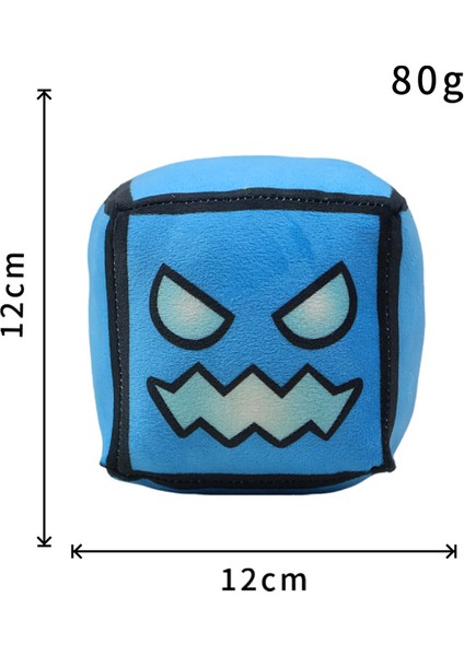 12CM Geometri Çizgi Oyuncak Peluş Bebek (Yurt Dışından)