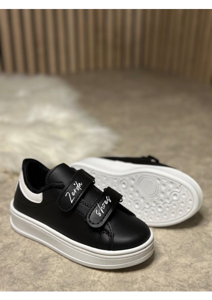 Günlük Erkek Kız Çocuk Sneaker Cırtlı Dikiş Detaylı Kalın Tabanlı Rahat Hafif Spor Ayakkabı 525PF modelleri