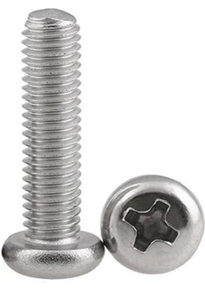 Vida Standart 50'li Paket Dın 7985 Ysb Metrik Küt Uçlu Tam Diş 5X20