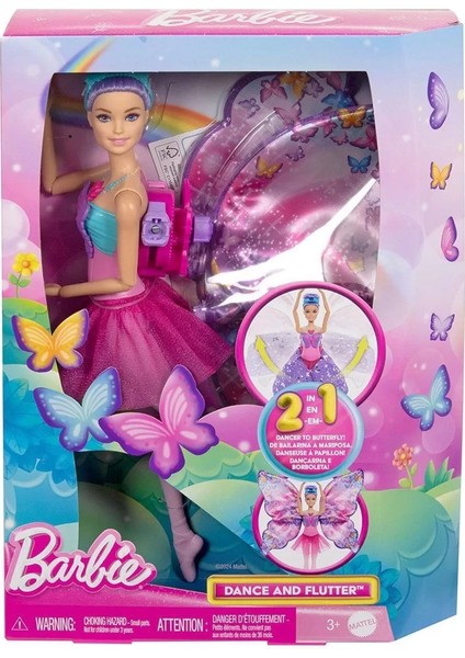 HXJ10 Barbie Kelebek Dansçı Bebek