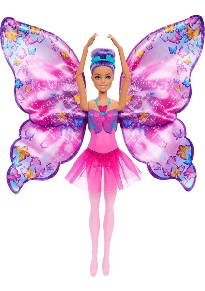 HXJ10 Barbie Kelebek Dansçı Bebek