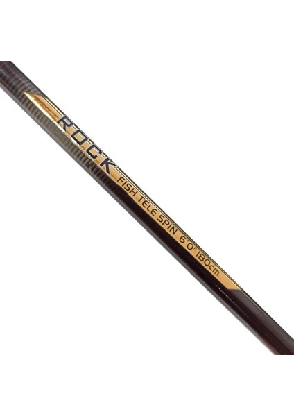 Rock Fish 180 cm 3-25 gr Teleskopik Spin Kamışı