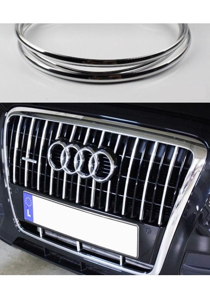 Dekoratif Panjur Krom Kaplama Şeridi 6 Metre Nikelaj modelleri