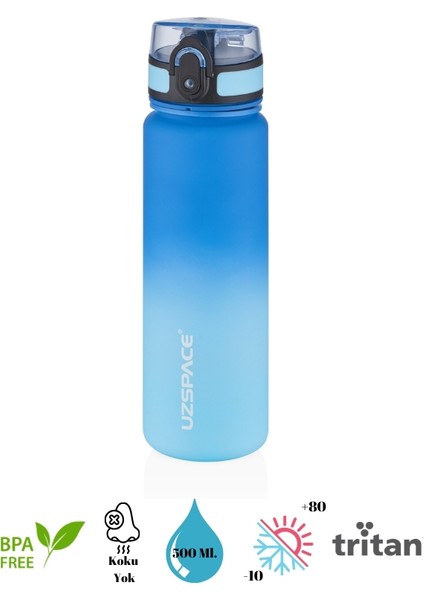 Colorful Tritan Matara New Design- 500 Ml.