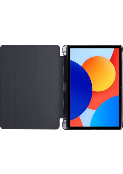 Redmi Pad Se 8.7 Inç Uyumlu Kalem Bölmeli Uyku Modlu Katlanabilir Trifolding Tablet Kılıfı fırsatları