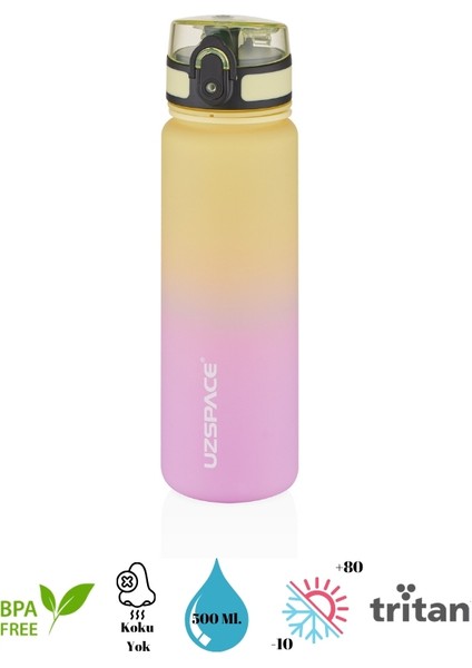 Colorful Tritan Matara New Design- 500 Ml.