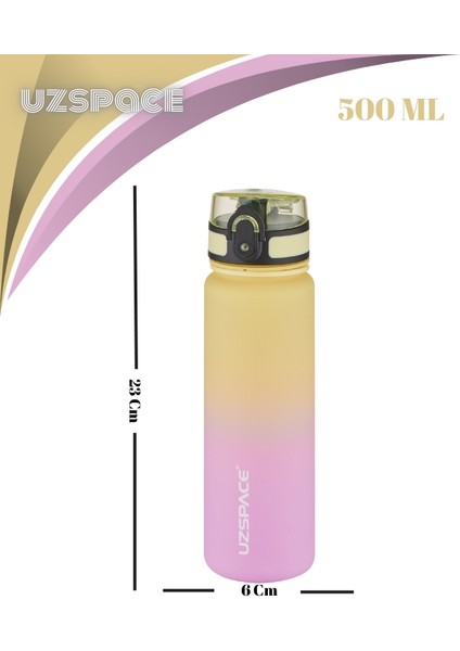 Colorful Tritan Matara New Design- 500 Ml.