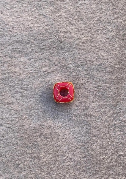 Altın Bordo Büyük Boy Telkari Hülyam Boncuk fırsatları