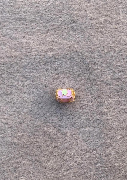 Altın Pembe Yıldız Küçük Boy Telkari Hülyam Boncuk