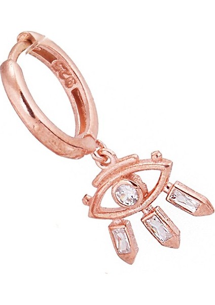 Göz L Gümüş Küpe MS2554, 925 Ayar Gümüş Küpe, Göz Küpe, Hediyelik Küpe, Altın Kaplama fiyatları