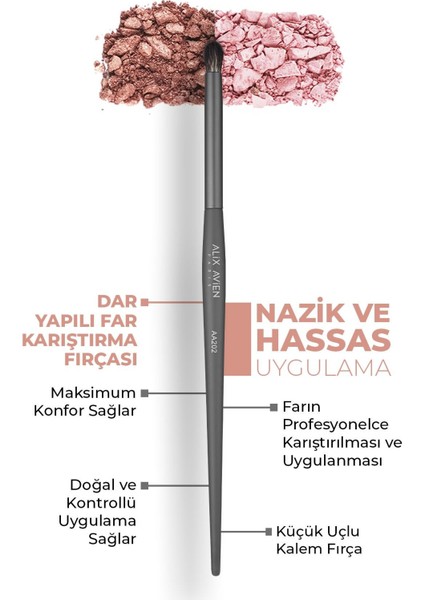 Dar Yapılı Far Karıştırma Fırçası - Pencil Brush AA202