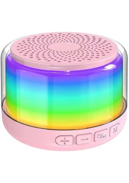 Lf-K8 Rgb Ledli Mini Bluetooth Hoparlör