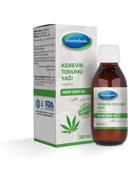 Kenevir Yağı 100 ml