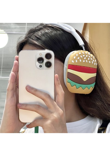 Airpods Max 1 Çift Karikatür Tasarım Silikon Kulaklık Kabuk Kulaklık Koruyucu Kapak (Yurt Dışından) fırsatları