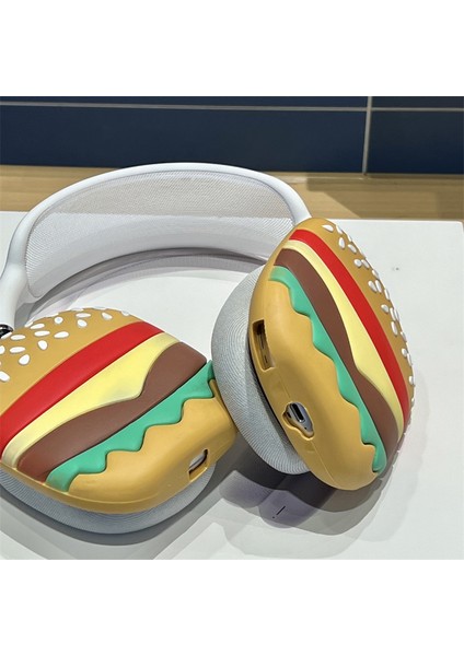 Airpods Max 1 Çift Karikatür Tasarım Silikon Kulaklık Kabuk Kulaklık Koruyucu Kapak (Yurt Dışından) indirimleri