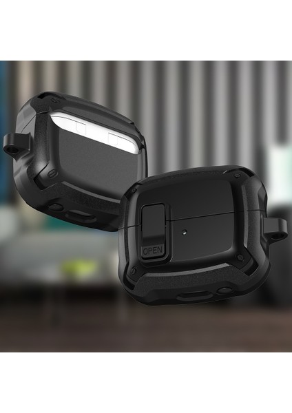 Samsung Galaxy Buds3 / Buds3 Pro Kulaklık Kapağı Tpu+Pc Tokalı Düşmeyi Önleyici Kılıf (Yurt Dışından) fırsatları