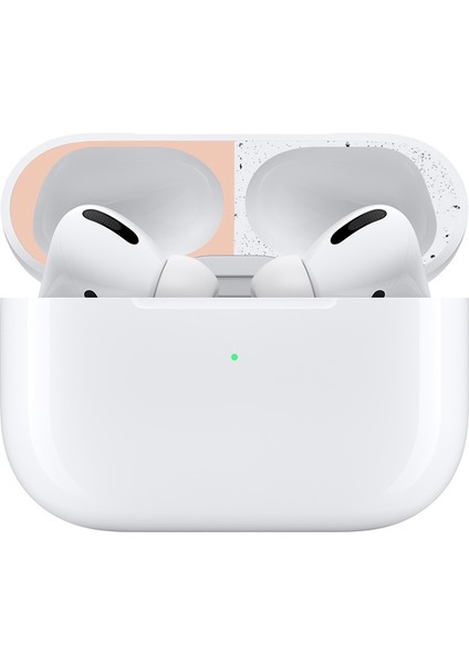 Airpods Pro (Gen 2) (Usb-C) / Pro 2 Kulaklık Şarj Kutusu Metal Etiket Toz Önleyici Koruyucu Çıkartmalar (Yurt Dışından) fiyatları