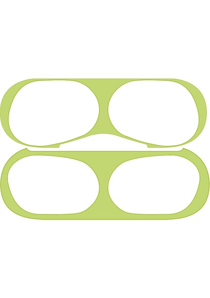 Airpods Pro (Gen 2) (Usb-C) / Pro 2 Kulaklık Şarj Kutusu Metal Etiket Toz Önleyici Koruyucu Çıkartmalar (Yurt Dışından)