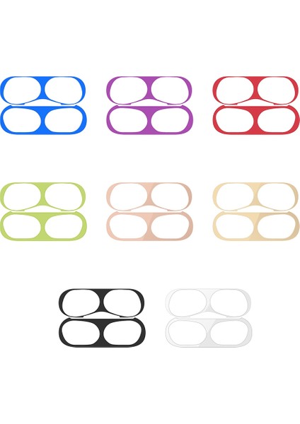 Airpods Pro (Gen 2) (Usb-C) / Pro 2 Kulaklık Şarj Kutusu Metal Etiket Toz Önleyici Koruyucu Çıkartmalar (Yurt Dışından) fırsatları