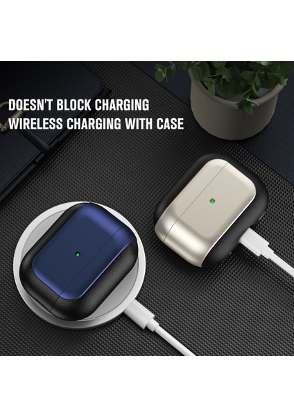 Airpods Pro 2 Tpu Kılıf Litchi Doku Düşme Önleme Kordonlu Kulaklık Kapağı (Yurt Dışından) modelleri