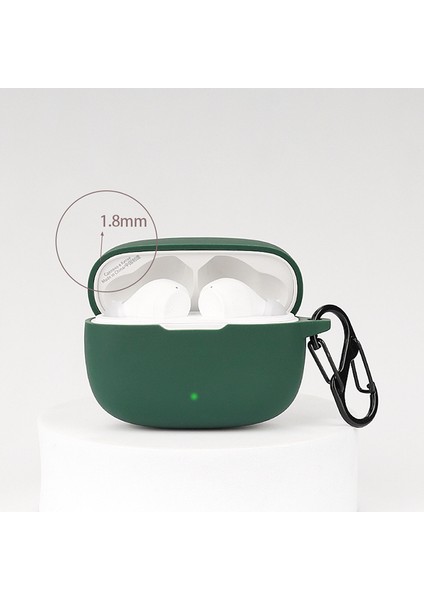 Wave 200 Tws Koruyucu Kılıf Yumuşak Silikon Kulaklık Şarj Kutusu Kabuk Toka ile (Yurt Dışından) modelleri