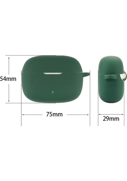 Wave 200 Tws Koruyucu Kılıf Yumuşak Silikon Kulaklık Şarj Kutusu Kabuk Toka ile (Yurt Dışından) fırsatları