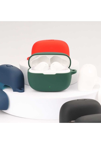Wave 200 Tws Koruyucu Kılıf Yumuşak Silikon Kulaklık Şarj Kutusu Kabuk Toka ile (Yurt Dışından) indirimleri