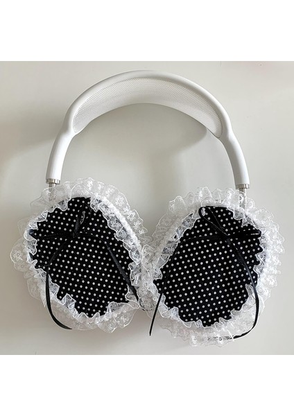 Airpods Max 1 Çift Koruyucu Kılıf Kumaş + Tpu Kulaklık Kolu Ilmek Tasarımı (Yurt Dışından)