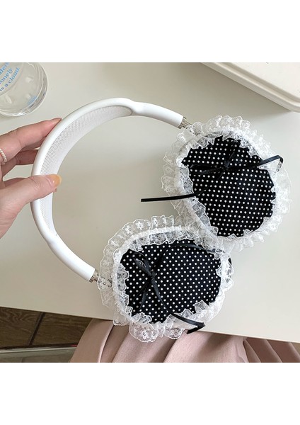 Airpods Max 1 Çift Koruyucu Kılıf Kumaş + Tpu Kulaklık Kolu Ilmek Tasarımı (Yurt Dışından)