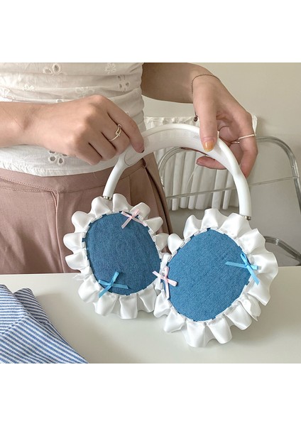 Airpods Max 1 Çift Koruyucu Kılıf Kumaş + Tpu Kulaklık Kolu Ilmek Tasarımı (Yurt Dışından)