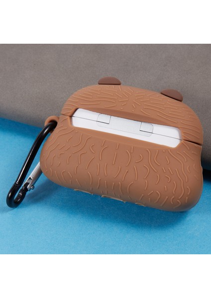 Apple Airpods Pro 2 / Airpods Pro Silikon Kapak Sevimli Kapibara Kulaklık Koruyucu Kılıf (Yurt Dışından) fırsatları