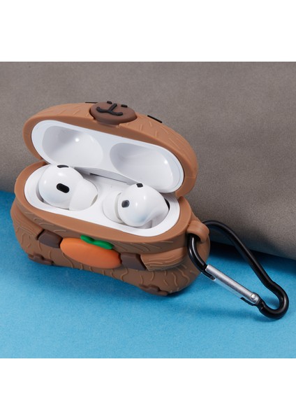 Apple Airpods Pro 2 / Airpods Pro Silikon Kapak Sevimli Kapibara Kulaklık Koruyucu Kılıf (Yurt Dışından) indirimleri