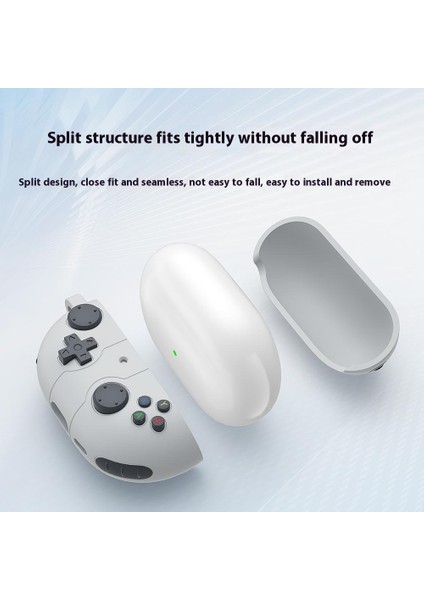 Huawei Freebuds Pro 3 Oyun Konsolu Tasarımı Karabina ile Sıvı Silikon Kulaklık Kapağı (Yurt Dışından) indirimleri