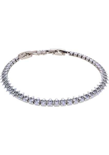 Işıltılı Zirconia Çelik Bileklik Günlük Şıklık Için