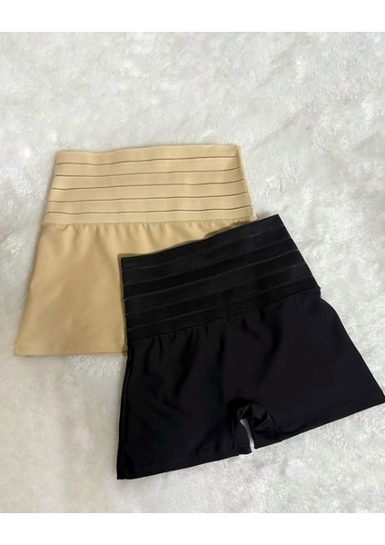 Toparlayan Sıkılaştıran Karın ve Göbek Bölgesinde Etkili Boxer Korse