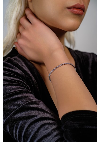 Minimalist Zirconia Taşlı Çelik Bileklik Şıklık ve Zarafet indirimleri
