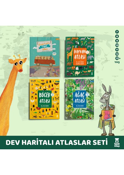 Dev Haritalı Atlaslar Seti